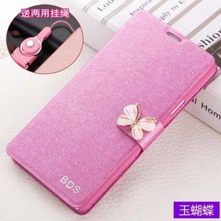 Butterfly เคส OPPO Reno7 Pro Reno6 Reno5 Reno4 Reno3 Reno 2F Reno2 Reno8Z Reno7Z 5G ฝาพับหนัง ซองหนังพลิก Soft Shell TPU Case เคสมือถือ