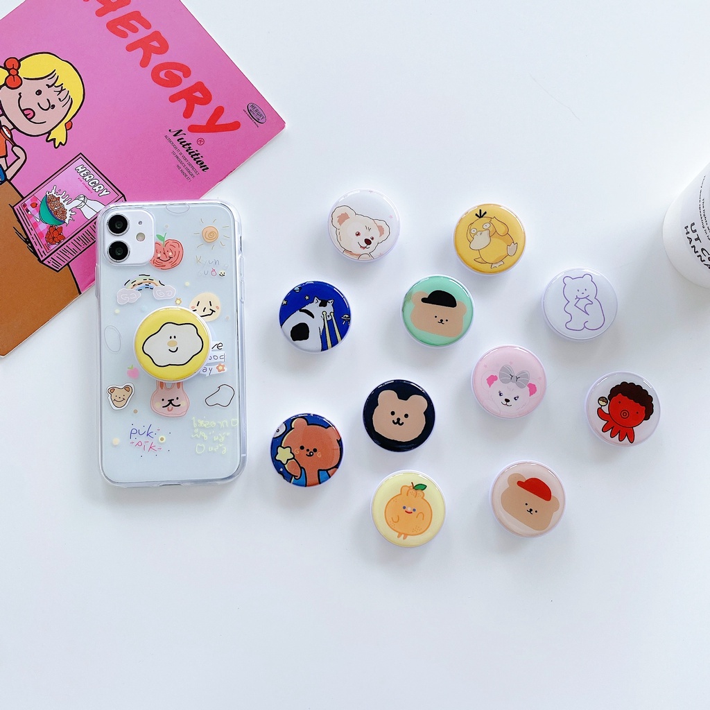 ส่งจากไทย Griptok ลายน้องหมา แหวนจับมือถือ PopSocket - krajukkrajik ...