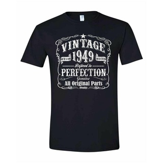 เสื้อครอปสายฝอ - ผู้ชายเสื้อยืดทําในปี 1949, ของขวัญวันเกิดวินเทจสําหรับ, วันเกิดครบรอบ 70 ปีท็อปส์