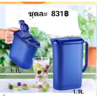 Tupperwareเหยือกน้ำ1.9ลิตร/1.1ลตร