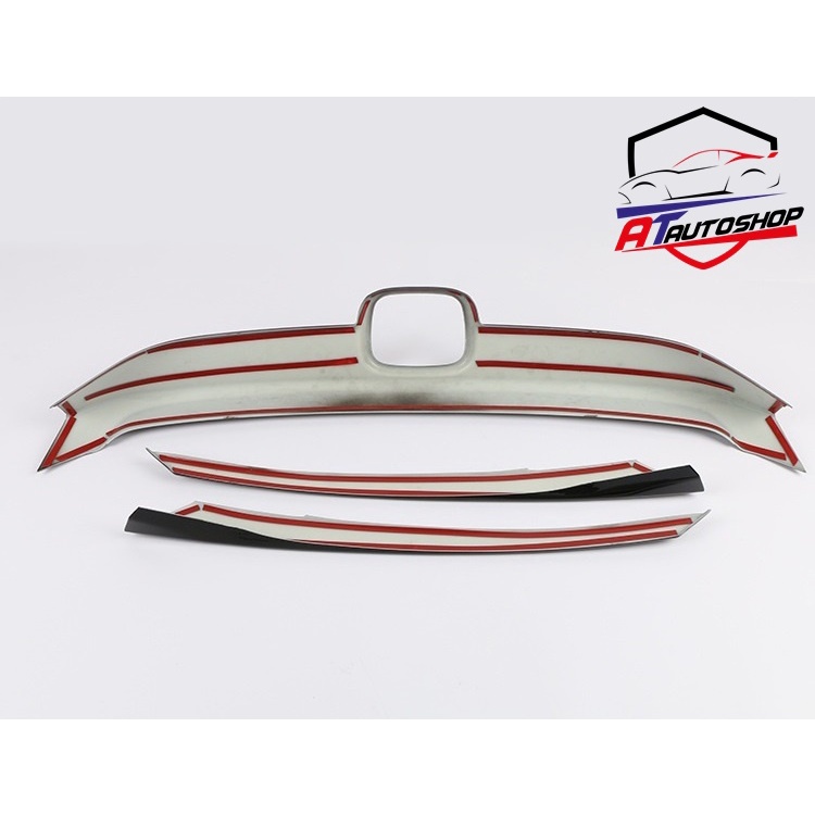 เพลทครอบกระจังหน้า(Honda Civic FC/FK 2014-2020) - รูปที่ 3