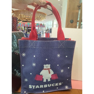 Starbucks Gift bag Xmas 2021 ถุงผ้าสตาบัค