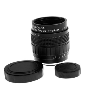 เลนส์ละลาย 35MM F1.7 Mirrorless แถม 4ชิ้น!! เลนส์ละลาย เลนส์มือหมุน Fujian เลนส์ละลายหลัง