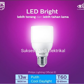 Philips หลอดไฟ LED 13W E27 13W