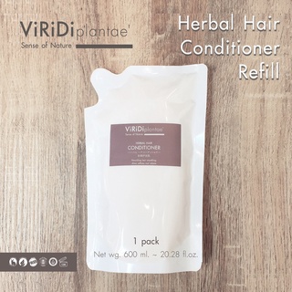 ทรีทเม้นท์บำรุงเส้นผม - Viridi plantae Herbal Hair Conditioner Refill 600 ml