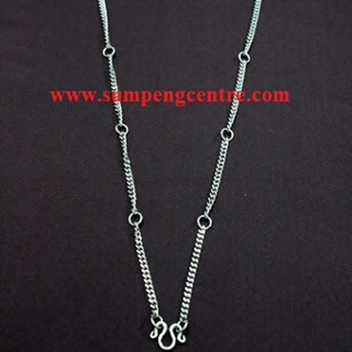 สร้อยแบนสแตนเลสเบอร์ 19-30 นิ้ว 9 องค์ Flat stainless necklaces no: 19-30 inches 9 rings