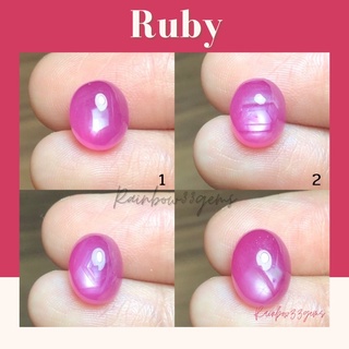 RBB003 Ruby พลอยทับทิม อาฟริกา พลอยแท้ พลอยธรรมชาติ