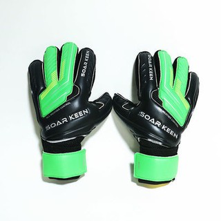 SOARKEEN ถุงมือผู้รักษาประตูฟุตบอล Latex Anti-slip Finger Guard Removable