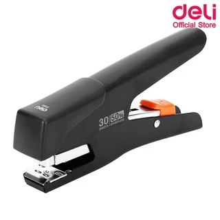 เครื่องเย็บกระดาษ Deli ที่เย็บกระดาษ แม็ก แม็ค รุ่นประหยัดแรง อุปกรณ์สำนักงาน สามารถเย้บได้ 30 แผ่น พร้อมส่ง