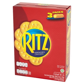 💥โปรสุดพิเศษ!!!💥 ริทซ์ แครกเกอร์ 300กรัม Ritz Crackers 300g