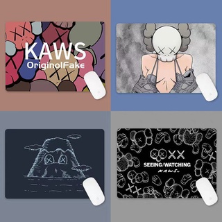 Kaws แผ่นรองเมาส์ ลายการ์ตูน Sesame street น่ารัก ขนาด 22x18 ซม.