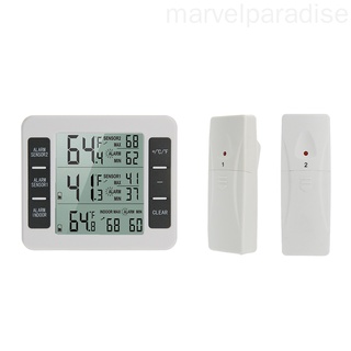 Thermometer Home Indoor Outdoor Digital Temperature Meter Refrigerator Temperature Measuring Device marvelparadise