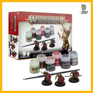 Warhammer AOS: Orruk Warclans: Gutrippaz + Paints Set