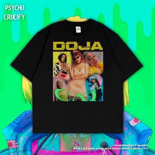 เสื้อยืด ขนาดใหญ่ พิมพ์ลาย Psycho Crucify | สีดํา | สีเทาเข้ม | เสื้อเชิ้ต พิมพ์ลาย Doja Paint | เสื้อยืด ขนาดใหญ่ | สไต