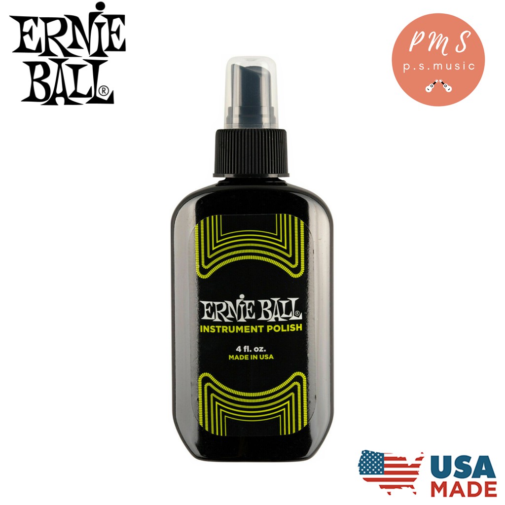 Ernie Ball® น้ำยาทำความสะอาดตัวกีตาร์และหัวกีตาร์แบบสเปรย์ ขนาด 4 oz. รุ่น P04223 ของแท้ 100% **MADE IN U.S.A.**