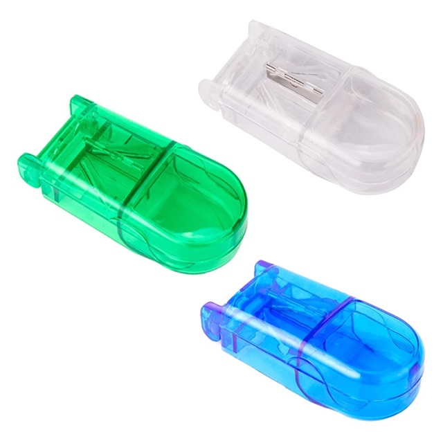 พร้อมส่ง กทม ตัดยา Pill cutter ตลับตัดแบ่งเม็ดยา กล่องตัดยา ที่ตัดยา ที่ตัดเม็ดยา ที่ตัดแบ่งเม็ดยา ตลับตัดยา