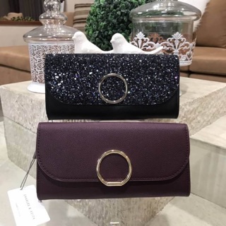 Charles and kiethพร้อมส่งรุ่นขายดี! Dont Miss! CHARLES &amp; KEITH LONG WALLET กระเป๋าสตางค์ใบยาวฝาพับรุ่นใหม่ชนช็อปหนังอยู