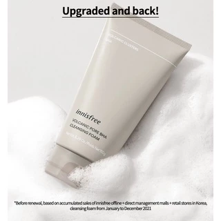 แท้💯พร้อมส่ง Innisfree Foam 100g / 150g (NEW) รวมโฟม Volcanic, Bija, Amino Hydrating, Apple Seed, Blueberry