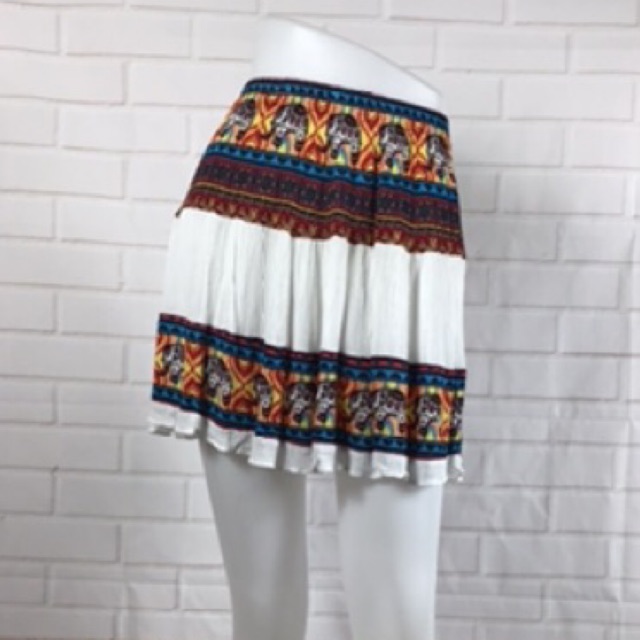 กระโปรงแม้ว อัดพีท ใส่รำวง ใส่เต้น สั้นเหนือเข่า 17 นิ้ว