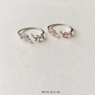 ทองปลอม แหวนมินิมอล Signature Oilve Leaf Ring - แหวนใบมะกอกรุ่นซิกเนเจอร์