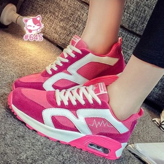 !! HOT ITEM!!# รองเท้าSport Fashion รุ่นฮิตขายดี กลับมาให้จับจองแล้วน้า# รองเท้าผ้าใบพร้อมส่ง # รองเ