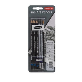 Derwent Fine Art Pencils ชุดดินสอระบายน้ำ 8 ชิ้น