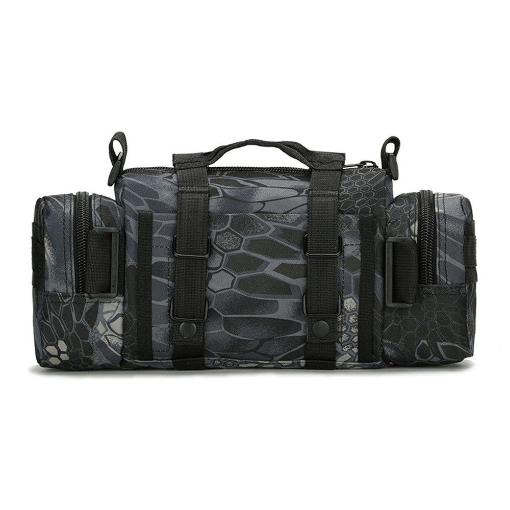 Cereza กระเป๋าคาดเอวกลางแจ้งมัลติฟังก์ชั่น Molle Camping Storage กระเป๋าเดินป่า