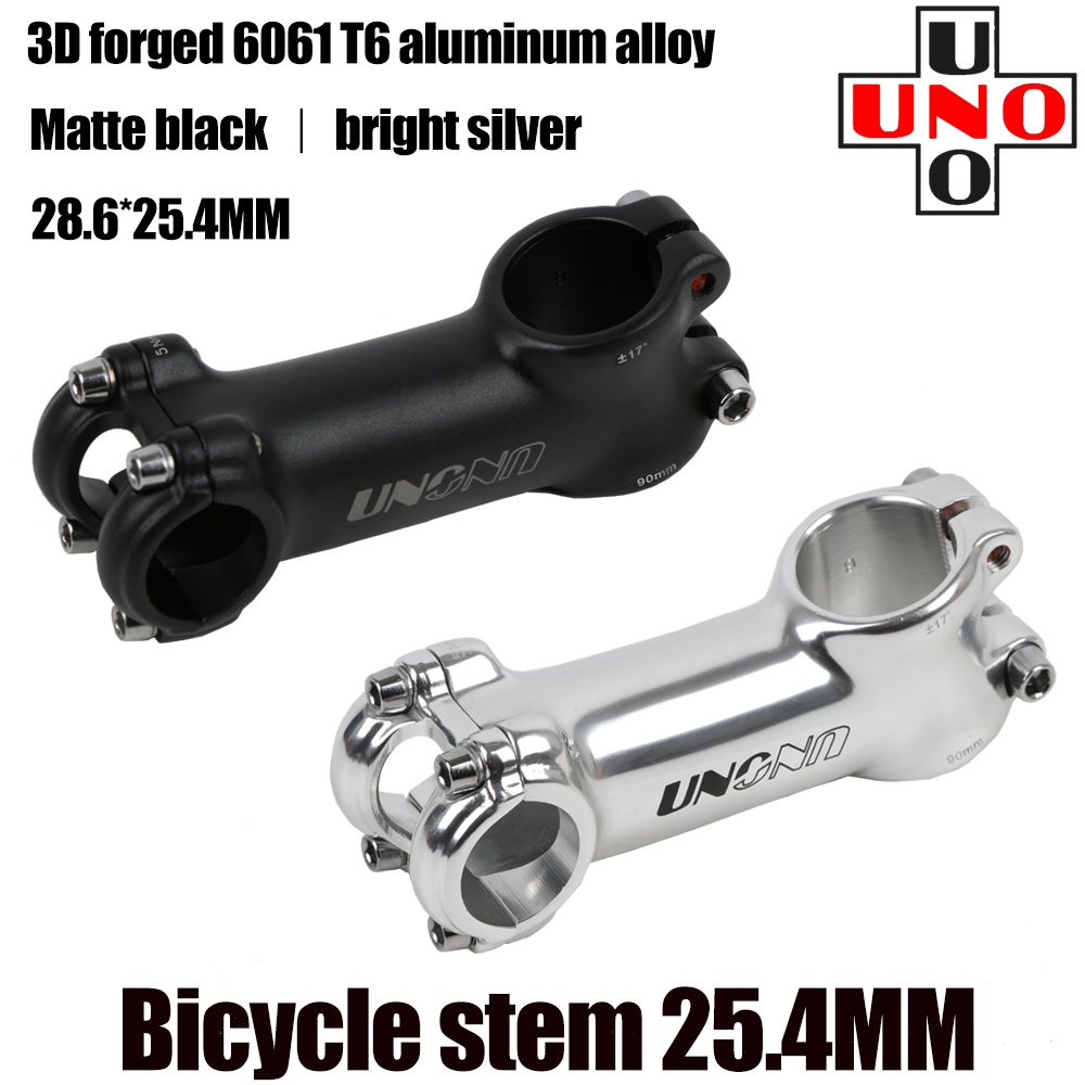 UNO Stem 7/17/35 องศาจักรยานHandlebar Stem Fitสําหรับ 25.4 มม.จักรยานHandlebarอุปกรณ์เสริม