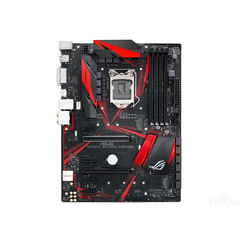 Asus ROG STRIX B250H GAMING LGA1151 7a Generation 6o Core i7 i5 i3 Pentium Celeron DDR4 M. 2 B250 ATX USB 3.1 MFXT FGZG UUG3 #8
