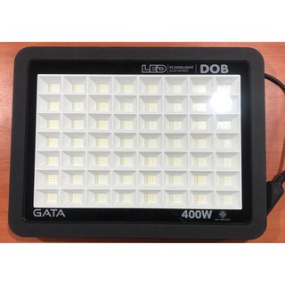 โคมฟลัดไลท์ LED  400W  ทรง Slim DOB สีดำ