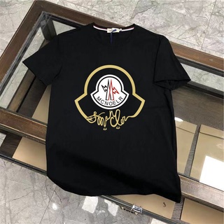 [S-5XL]เสื้อยืดแขนสั้น พิมพ์ลาย MONCLER แฟชั่นสําหรับผู้ชาย 2022