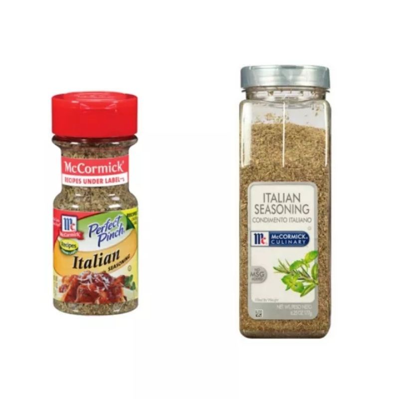 McCormick แม็คคอร์มิค Italian seasoning อิตาเลี่ยนซีซันนิ่ง ขนาด 21 และ