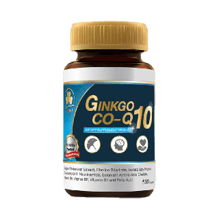 โปรโมชั่น : Clover Plus Ginko Co-Q10 อาหารเสิรม มีสารสกัดจากใบแปะก๊วย 30 แคปซูล