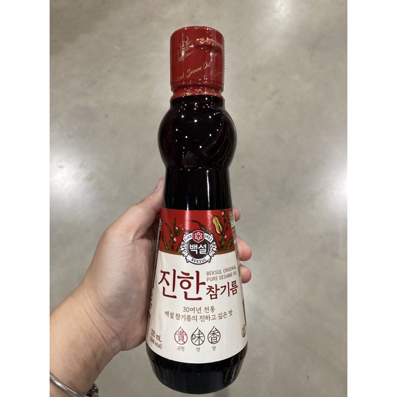น้ำมันงา (Sesame Oil) 320 ml. Shopee Thailand
