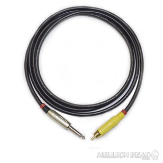 MH-Pro Cable : RP002-R3 By Millionhead (สายสัญญาณ แบบ RCA-Phone Mono ตัวผู้ขนาด 3 เมตร )