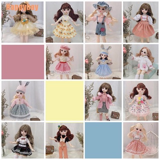 (Happybay) ตุ๊กตาเจ้าหญิง Bjd 30 ซม. 1/6 สําหรับตกแต่งตุ๊กตาเด็กผู้หญิง (No