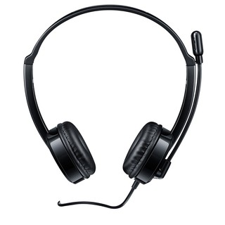 Rapoo H100 Plus Wired Stereo Headsets (HT-H100P-BK)