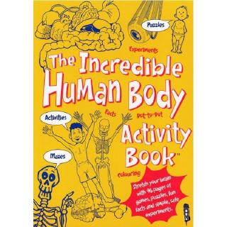 DKTODAY หนังสือ THE INCREDIBLE HUMAN BODY 1: ACTIVITY BOOK