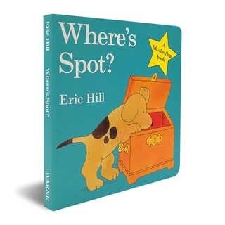 Where's Is Spot In English kids Early Learning Educational Toys Children Reading Hard Cover books