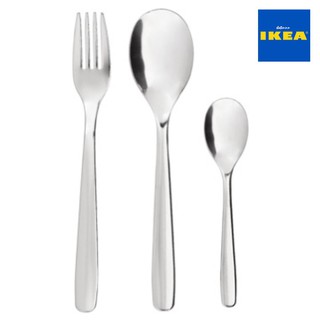 GO_IKEA {พร้อมส่ง+แท้💯%} MOPSIG ม็อปซิก ชุด ช้อน ส้อม มีด 12 ชิ้น อิเกีย