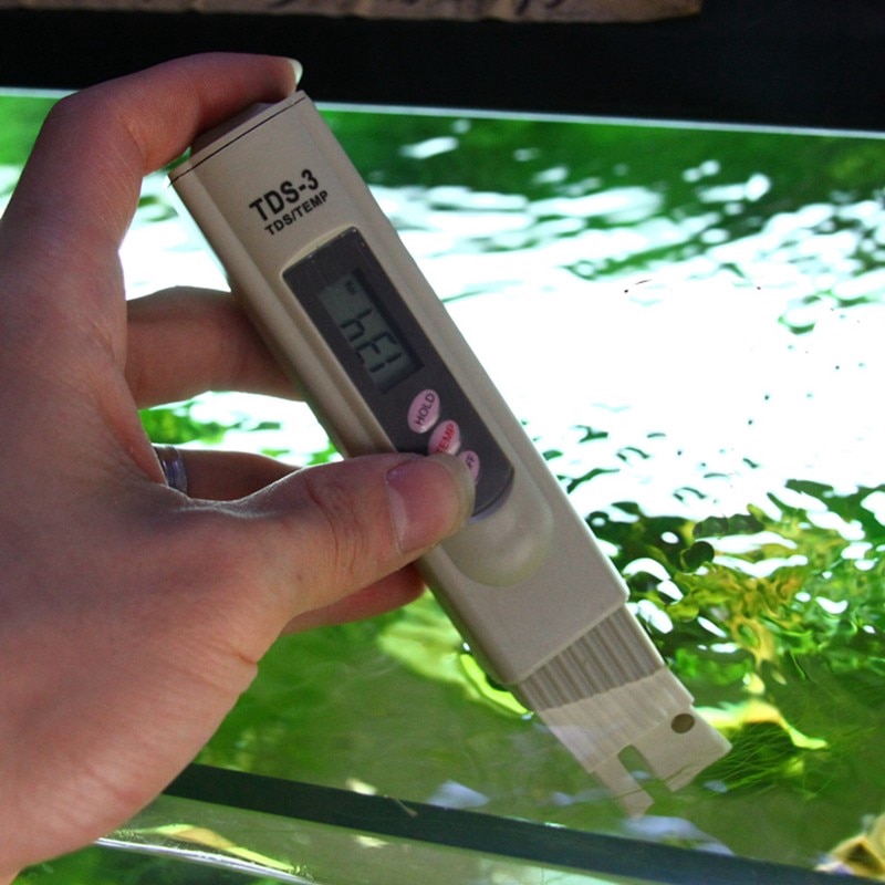 Hot Digital Aquarium Water TDS Tester Pen เครื่องมือทดสอบการทําให้บริสุทธิ์น้ําตู้ปลา