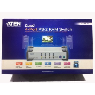 KVM Switch 4-Port PS/2 VGA  CS84A