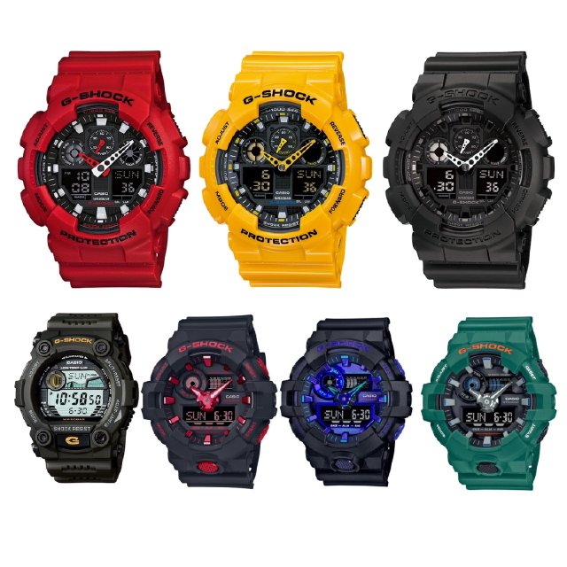 [โค้ด 11FASKU ลด 400] G-SHOCK รวมรุ่น GA-100 ของแท้ประกันรับประกันศูนย์ 1 ปี