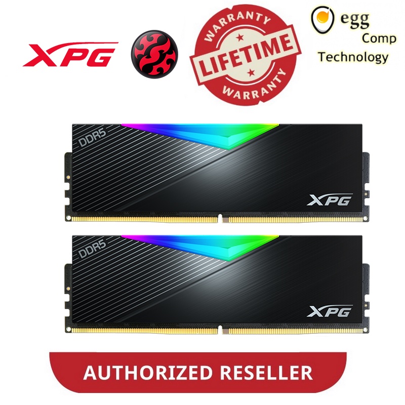 ADATA XPG LANCER RGB 16GBX2[รวม 32GB] DDR5 5200MHz PC DESKTOP RAM
