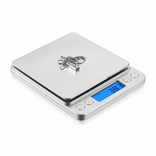 ตาชั่ง 2 กิโล Kitchen Scale Digital Scale เครื่องชั่งดิจิตอล ผิวหน้าสแตนเลส