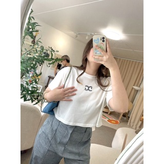 CurveG Logo crop top เสื้อโลโก้