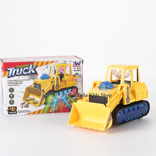 ProudNada Toys ของเล่นเด็กรถตักชนถอย LI WEI Truck ENGINEERING NO.9802