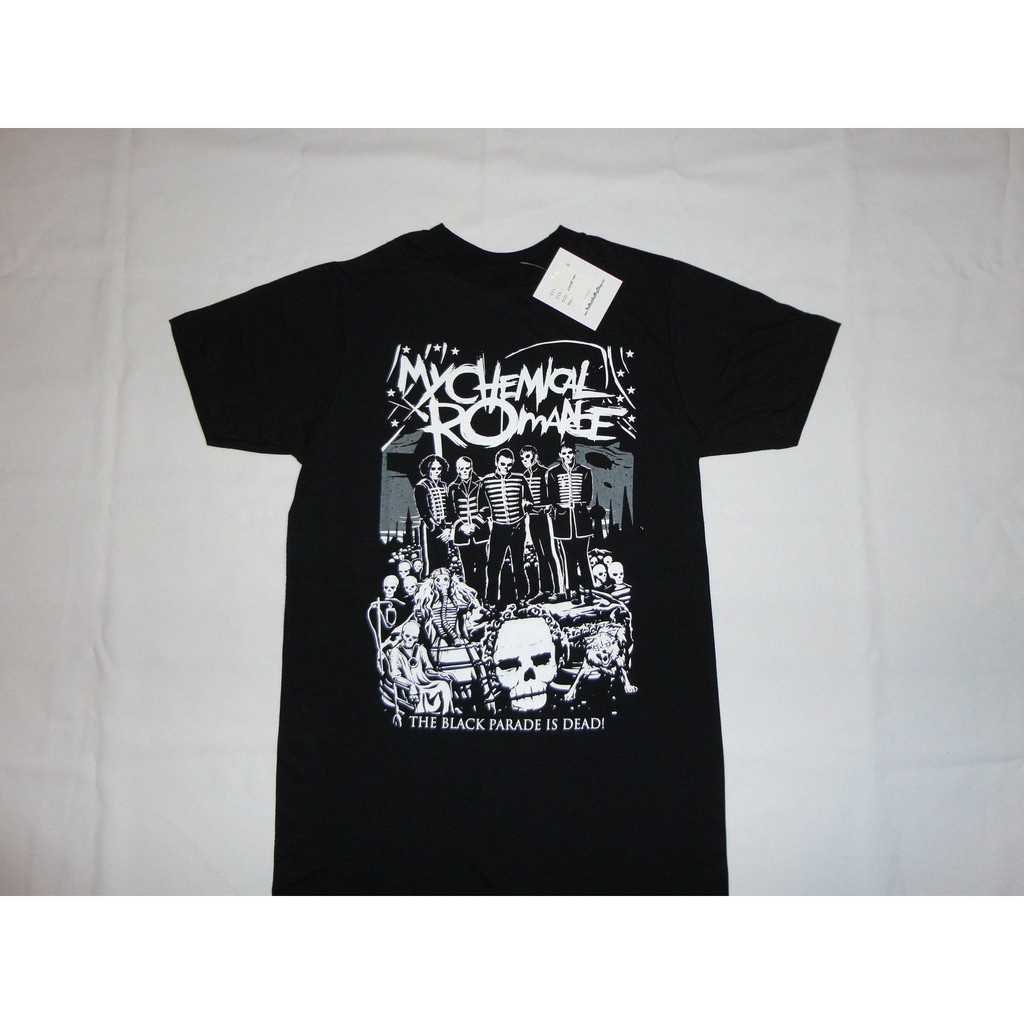 คลาสสิกป่าสไตล์เคมีของฉัน Romance Mcr Dead Parade Punk Emo Rock 2021 ผู้ชายผ้าฝ้าย O คอ Gildan T เสื