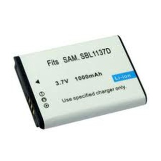 แบตเตอรี่กล้องดิจิตอล Samsung SLB-1137D Battery for Samsung Digital Camera i100,i80