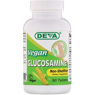 Deva, Glucosamine, Vegan , 90 Tablets